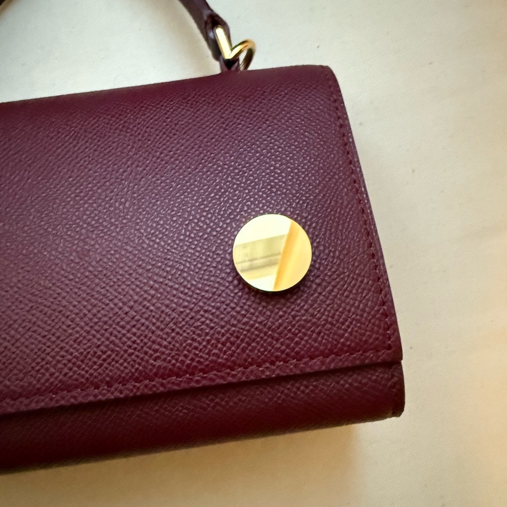 RSVP Paris Munchkin Bag - Grained Burgundy - Picture 5 of 9